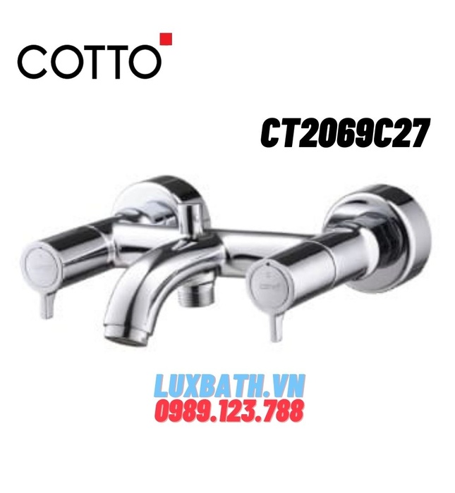 Củ sen tắm nóng lạnh COTTO CT2069C27