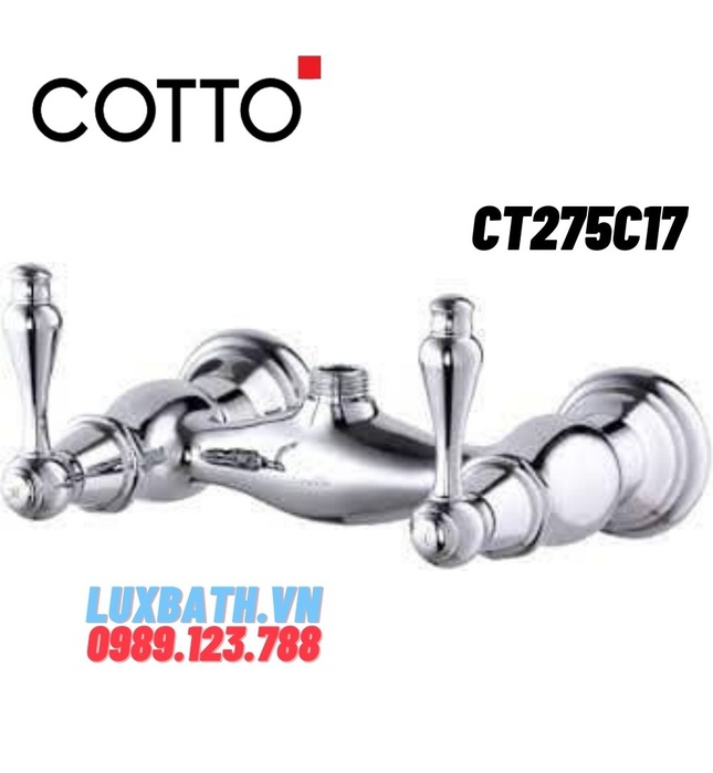 Củ sen tắm nóng lạnh COTTO CT275C17