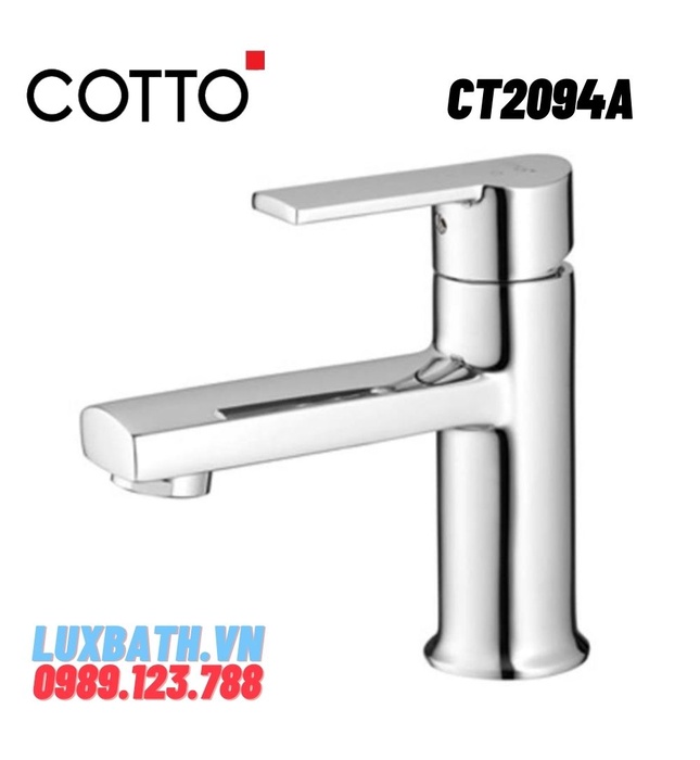 Vòi rửa mặt lavabo nóng lạnh COTTO CT2094A