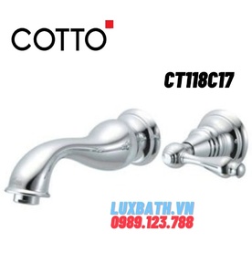 Vòi rửa mặt lavabo nóng lạnh COTTO CT118C17