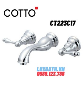 Vòi rửa mặt lavabo nóng lạnh COTTO CT223C17