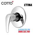 Củ sen tắm âm tường lạnh COTTO CT116A