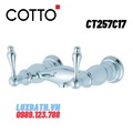 Củ sen tắm nóng lạnh COTTO CT257C17