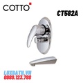 Sen tắm âm tường COTTO CT582A