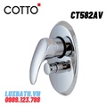 Sen tắm âm tường COTTO CT582AV