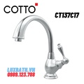 Vòi rửa bát nóng lạnh gắn chậu COTTO CT137C17(HM)