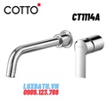 Vòi rửa mặt lavabo lạnh gắn tường COTTO CT1114A