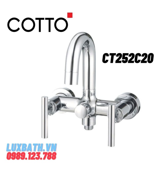 Củ sen tắm nóng lạnh COTTO CT252C20