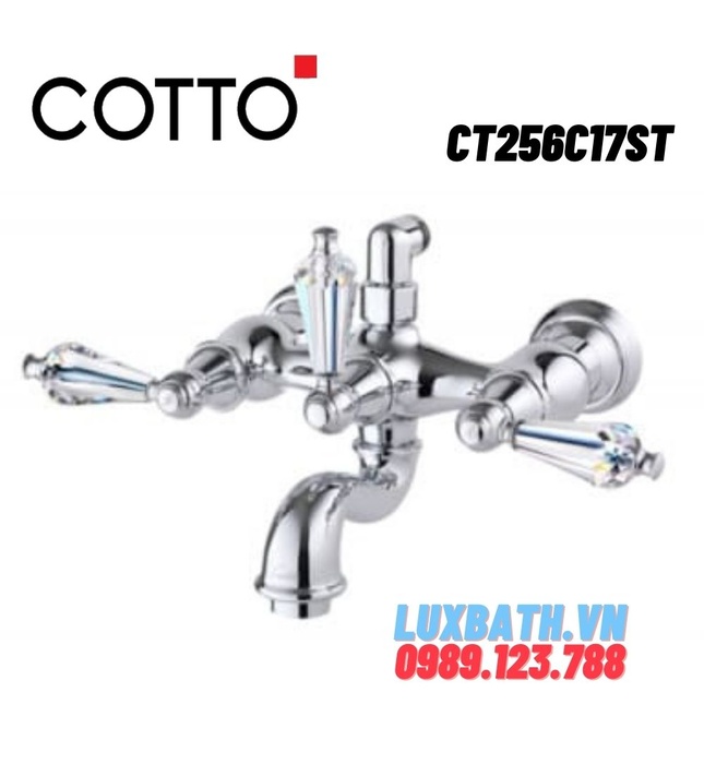 Củ sen tắm nóng lạnh COTTO CT256C17ST