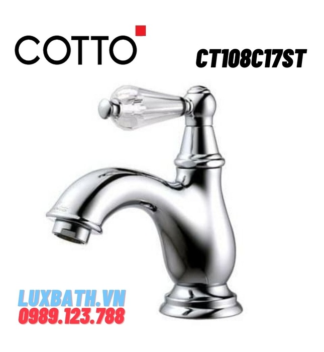 Vòi rửa mặt lavabo lạnh COTTO CT108C17ST