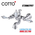 Củ sen tắm nóng lạnh COTTO CT256C17ST