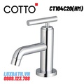 Vòi rửa mặt lavabo nóng lạnh COTTO CT104C20(HM)