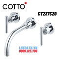 Vòi rửa mặt lavabo nóng lạnh COTTO CT237C20 ( gắn tường ) 