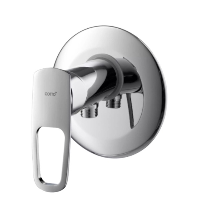 Củ sen tắm âm tường COTTO CT122A