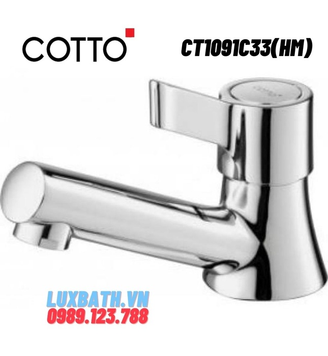 Vòi rửa mặt lavabo lạnh COTTO CT1091C33(HM)