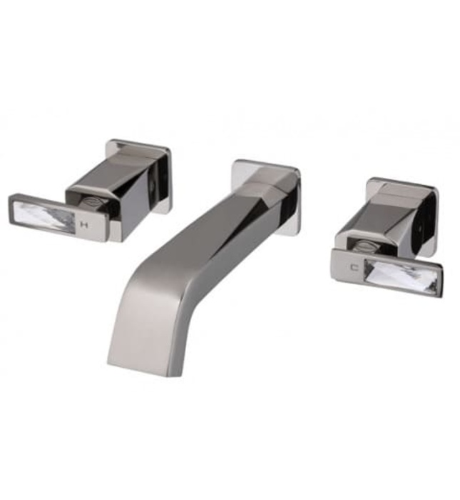 Vòi lavabo nóng lạnh âm tường COTTO CT2121C32ST#BN