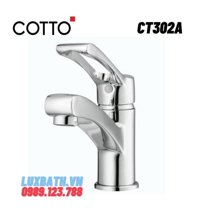 Vòi rửa mặt lavabo nóng lạnh COTTO CT302A