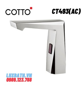 Vòi rửa mặt lavabo cảm ứng dùng điện COTTO CT493(AC)