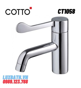 Vòi rửa mặt lavabo nóng lạnh COTTO CT1058(HM)