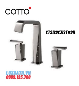 Vòi rửa mặt lavabo nóng lạnh COTTO CT2120C31ST#BN