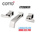 Vòi lavabo nóng lạnh âm tường COTTO CT2121C31