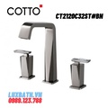 Vòi rửa mặt lavabo nóng lạnh COTTO CT2120C32ST#BN