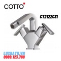 Vòi rửa mặt lavabo nóng lạnh COTTO CT2122C31 
