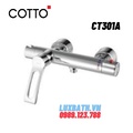 Vòi rửa mặt lavabo nóng lạnh COTTO CT301A (gắn tường)