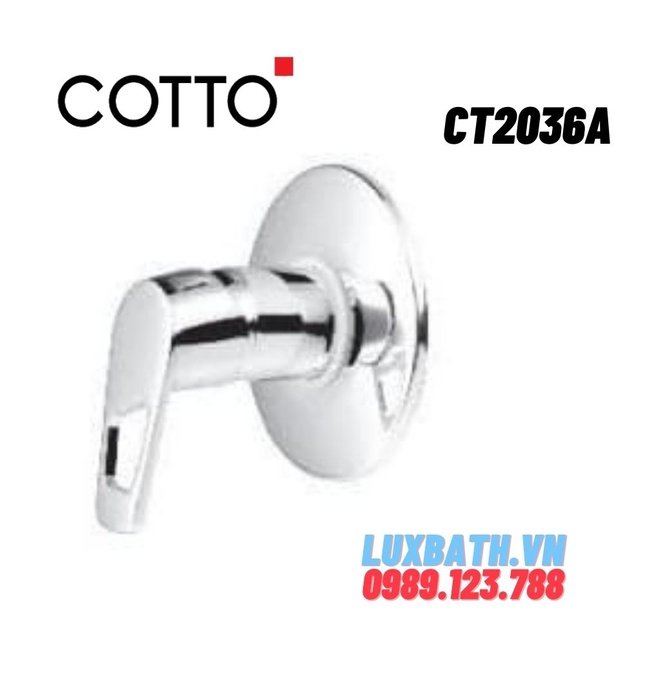 Củ sen tắm nóng lạnh COTTO CT2036A