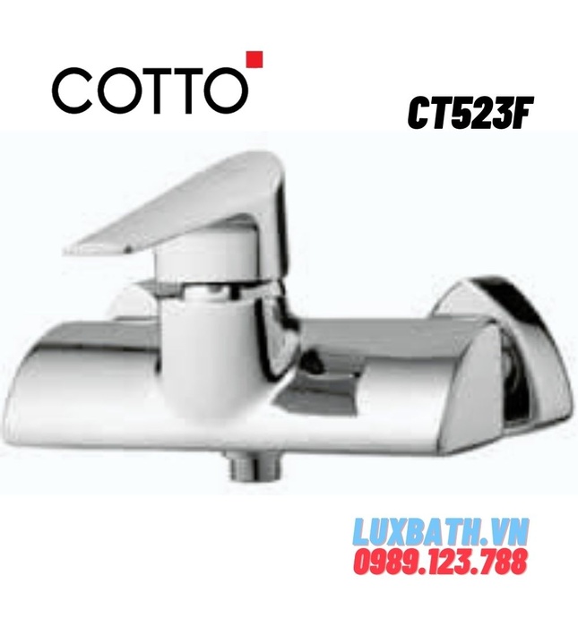 Củ sen tắm nóng lạnh COTTO CT523F