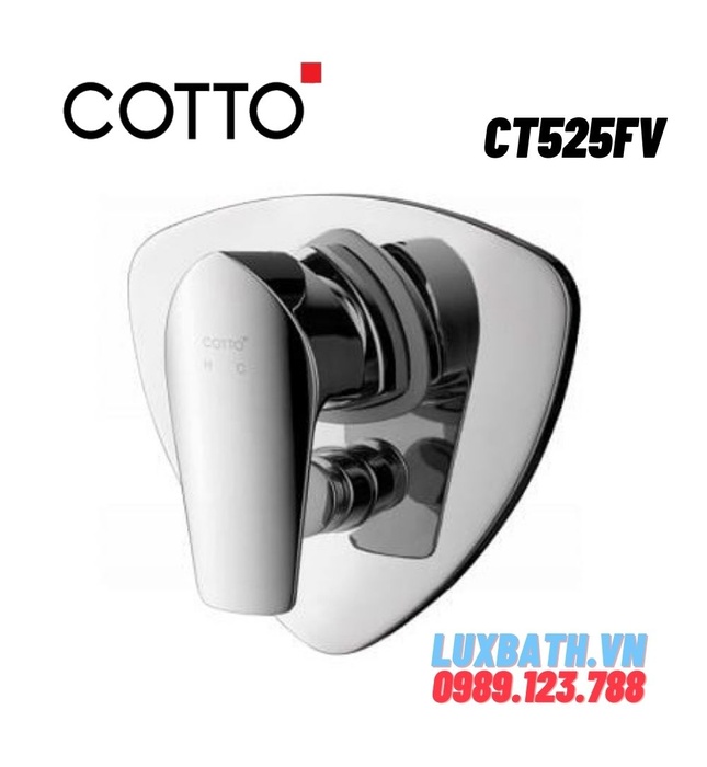 Củ sen tắm nóng lạnh COTTO CT525FV