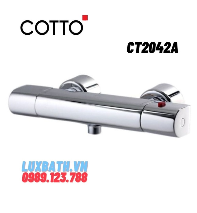 Củ sen tắm nóng lạnh nhiệt độ COTTO CT2042A