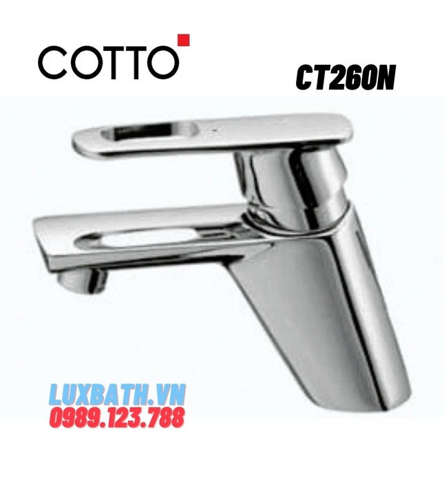 Vòi rửa mặt lavabo nóng lạnh COTTO CT260N