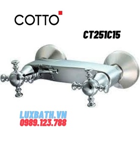 Củ sen tắm nóng lạnh COTTO CT251C15