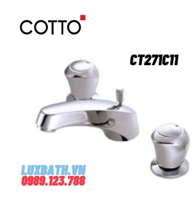 Vòi rửa mặt lavabo nóng lạnh COTTO CT271C11