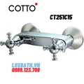 Củ sen tắm nóng lạnh COTTO CT251C15