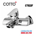 Củ sen tắm nóng lạnh COTTO CT522F 