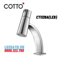 Vòi rửa mặt lavabo lạnh COTTO CT1139A(LED)
