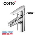 Vòi rửa mặt lavabo nóng lạnh COTTO CT109F