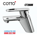 Vòi rửa mặt lavabo nóng lạnh COTTO CT260N