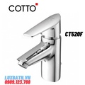 Vòi rửa mặt lavabo nóng lạnh COTTO CT520F 