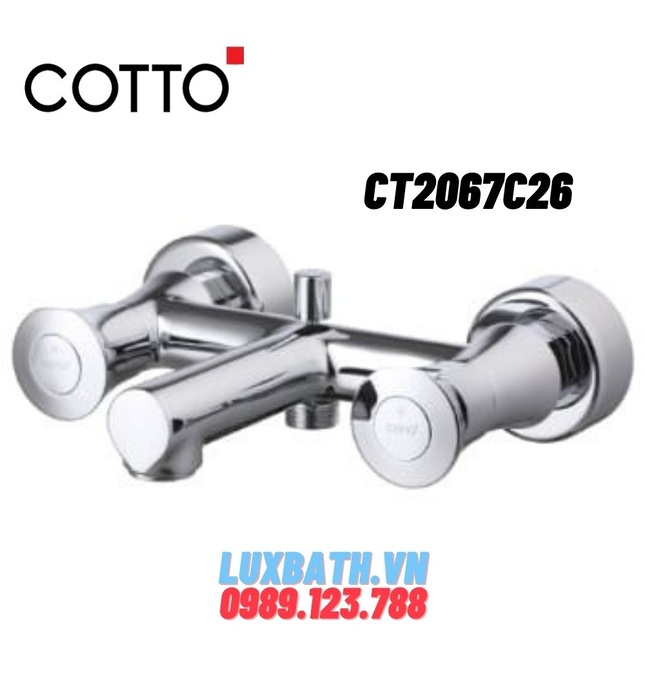 Củ sen tắm nóng lạnh COTTO CT2067C26