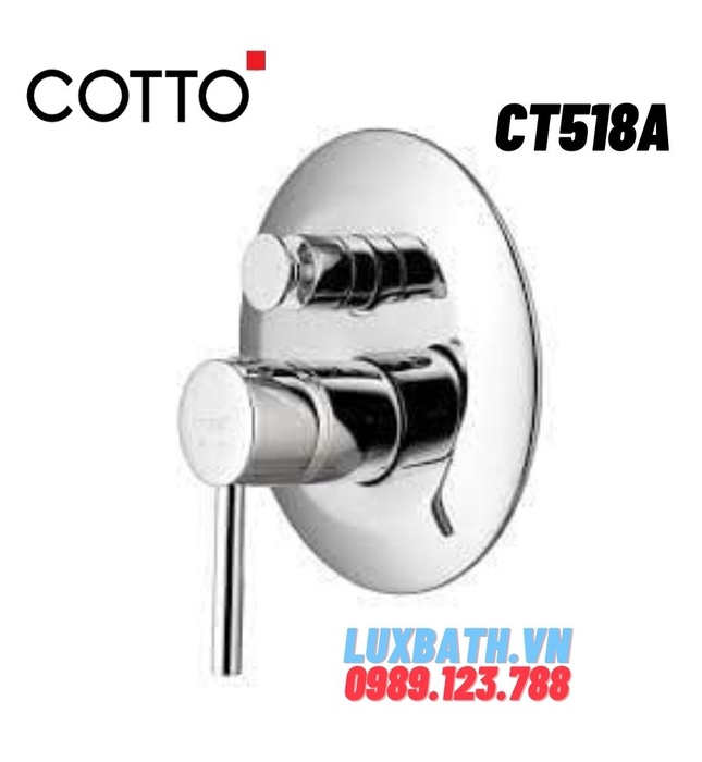 Củ sen tắm nóng lạnh COTTO CT518A