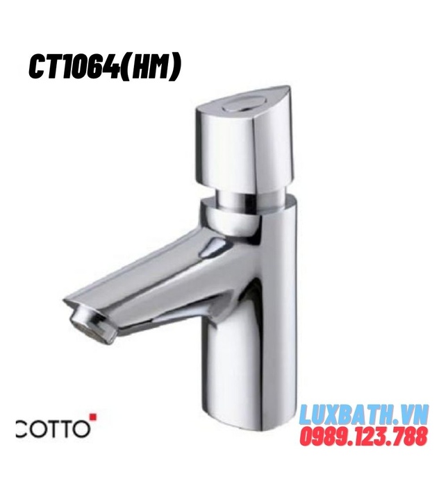 Vòi lavabo bán tự động nước lạnh COTTO CT1064(HM)