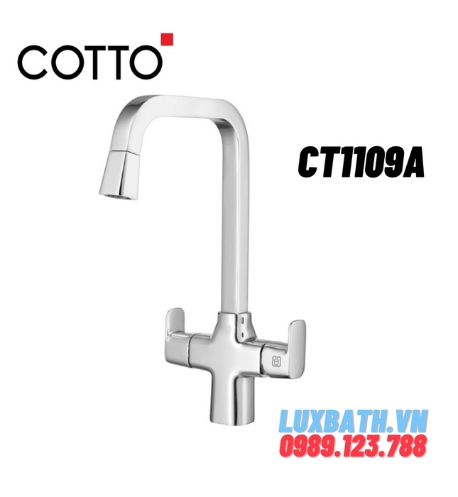 Vòi rửa bát lạnh kết hợp bộ lọc nước COTTO CT1109A