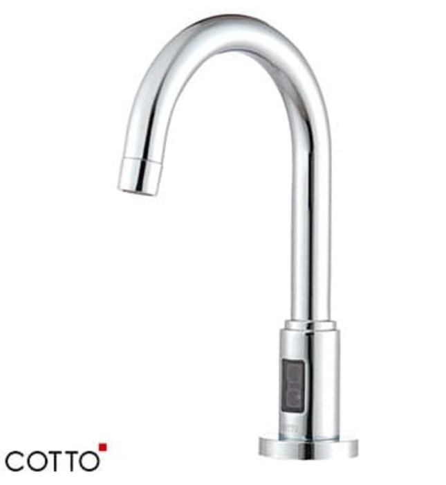Vòi rửa mặt lavabo cảm ứng dùng Pin COTTO CT5701DC 