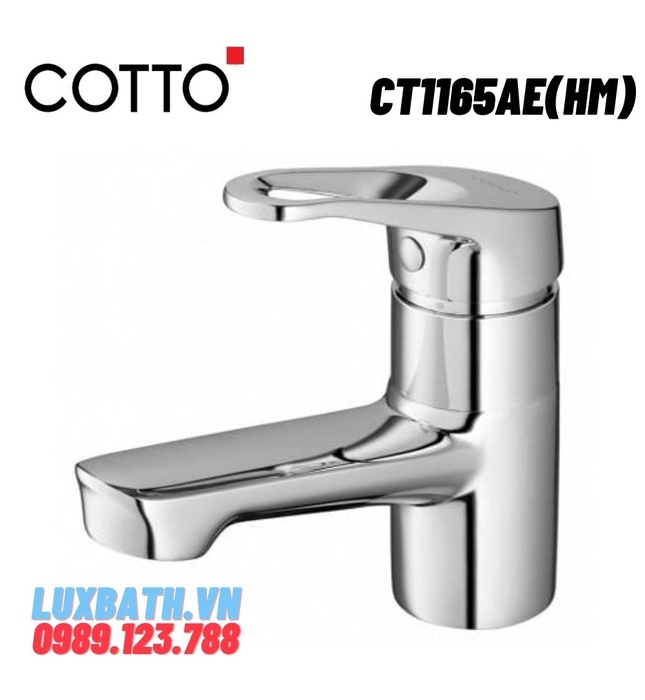 Vòi rửa mặt lavabo nóng lạnh COTTO CT1165AE(HM)