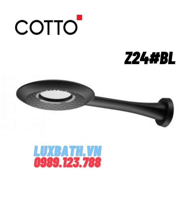 Bát sen tắm COTTO Z24#BL(màu đen)