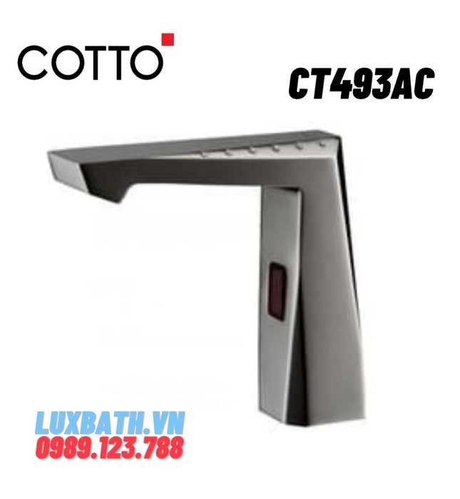 Vòi rửa mặt lavabo cảm ứng dùng điện COTTO CT493AC