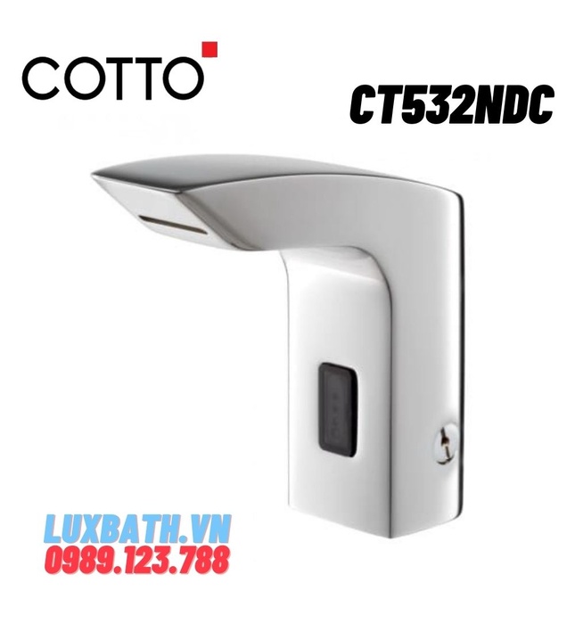 Vòi rửa mặt lavabo nóng lạnh cảm ứng COTTO CT532NDC